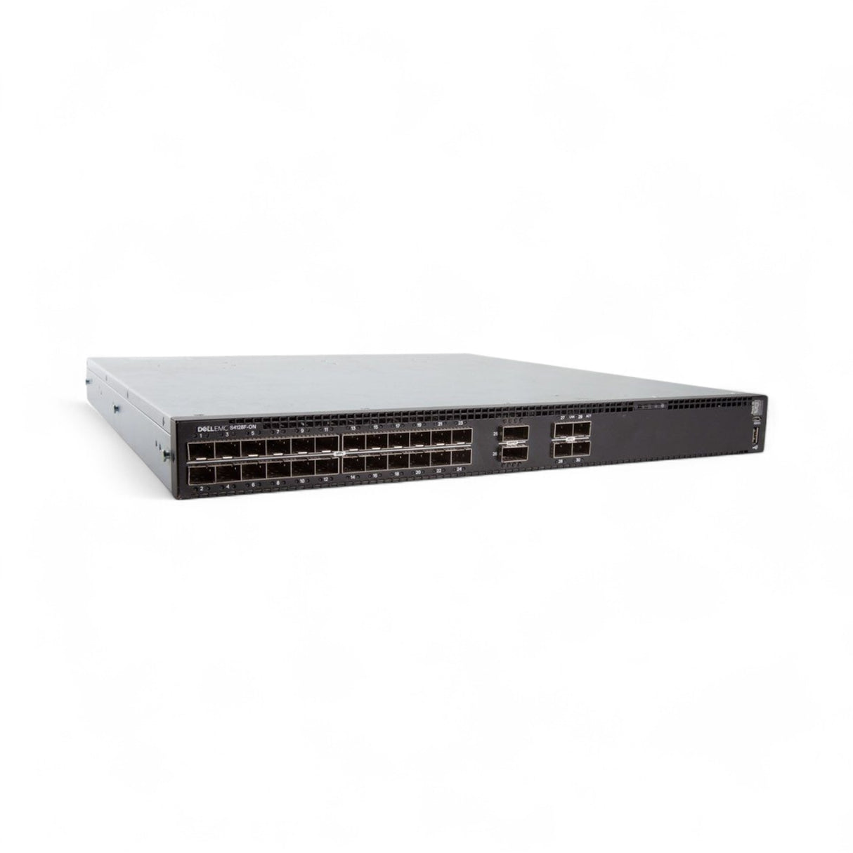 Dell Networking S4128F-ON - 28x 10Gb SFP+ Port, 2x 100Gb QSFP28 Port, P/N: Y3R55
