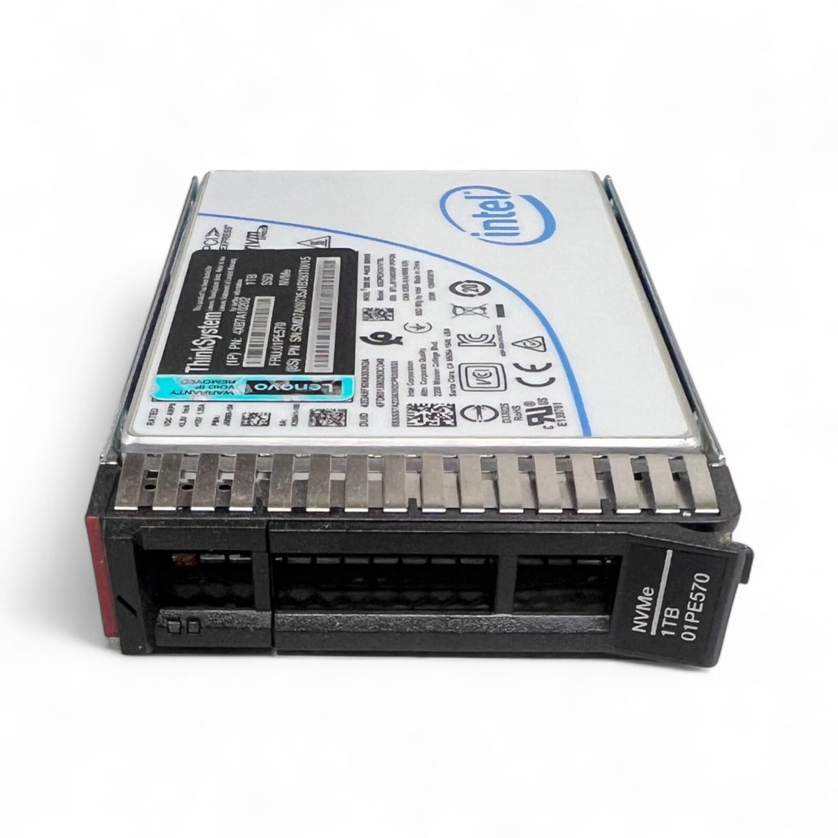 1.0TB U.2 NVMe 2.5" PCIe 3.0 RI Intel P4510 P/N: SSDPE2KX010T8L
