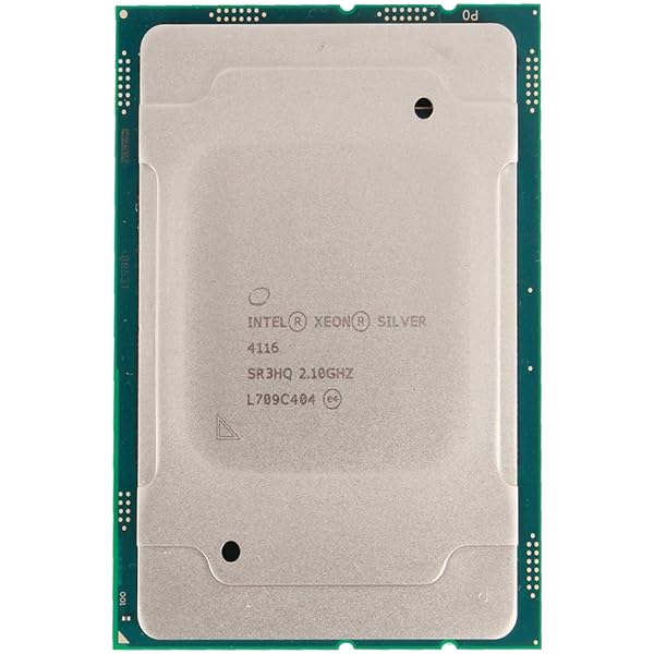 Intel Xeon Silver 4116 - 12-Cores 24-Threads, 2.10Ghz Base 3.00Ghz Turbo, 16.5MB Cache, 85W P/N: SR3HQ