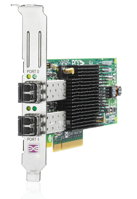 2P, 8Gb/s, FC, PCI-E, HBA, FP, Emulex, P/N: LPe12002