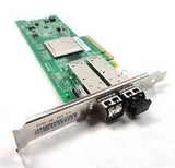 Qlogic Full Profile QLE2562 HP 2 Port 8Gb/s HBA P/N: AJ764-63002, 489191-001