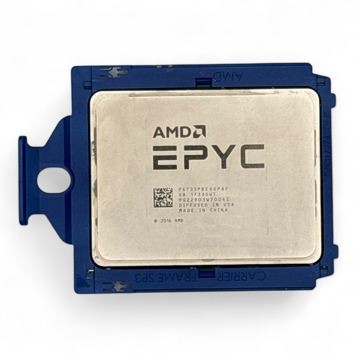 AMD Epyc 7351P Dell - 16 Cores / 32 Threads, 2.4GHz - 2.9GHz Cache 64MB, TDP 170W, P/N: PS735PBEVGPAF