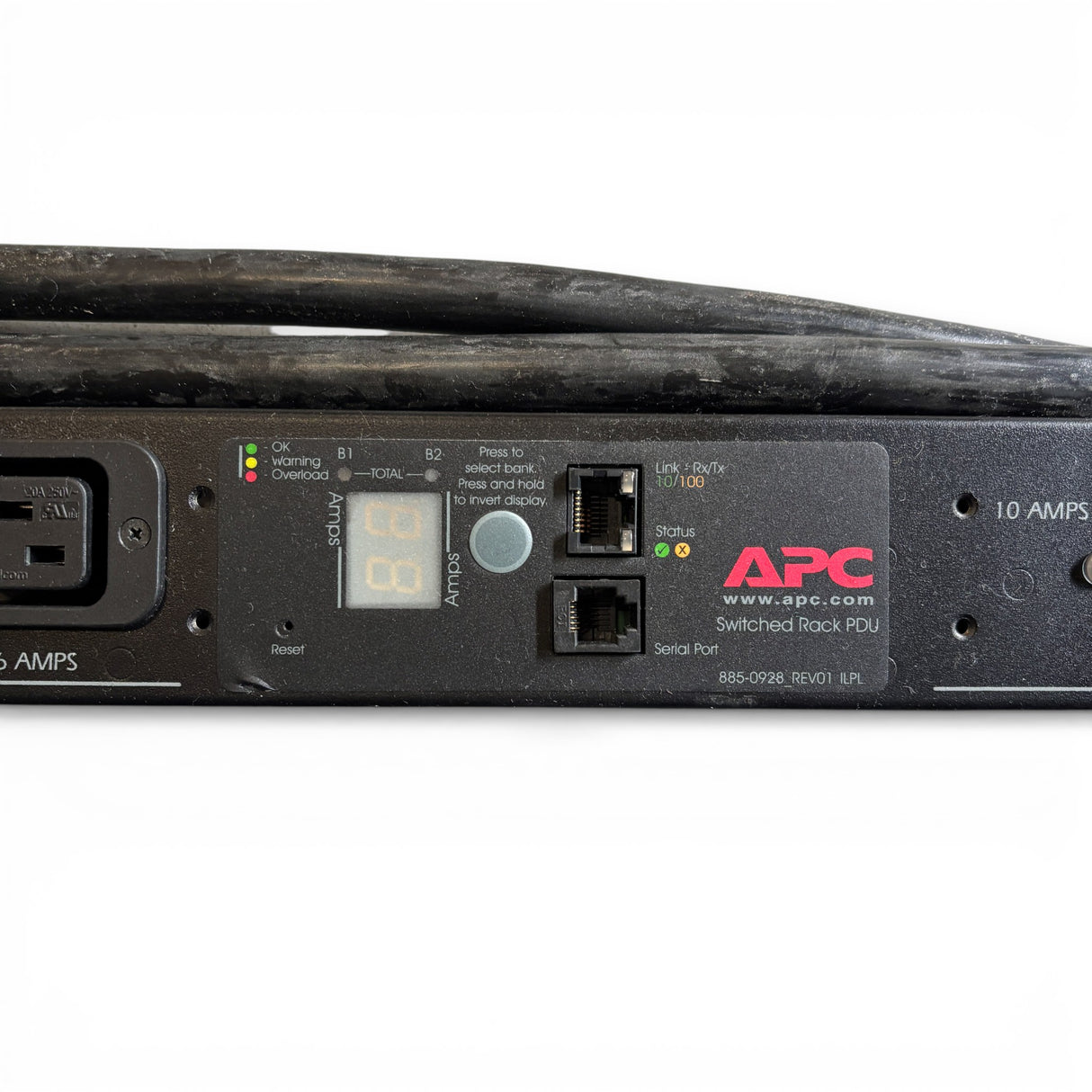 APC AP7953 switched Rack PDU ZeroU 32A/230V Out: (21)C13 & (3)C19 P/N: AP7953
