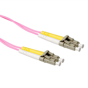 ACT Fiber Patch Cable LC/LC, 1m Pink P/N: RL9701
