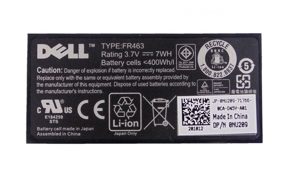 Dell PERC Battery Module NU209