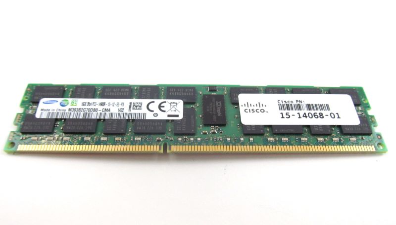 16GB 2Rx4 PC3-14900R Samsung M393B2G70DB0-CMA Cisco P/N: 15-14068-01