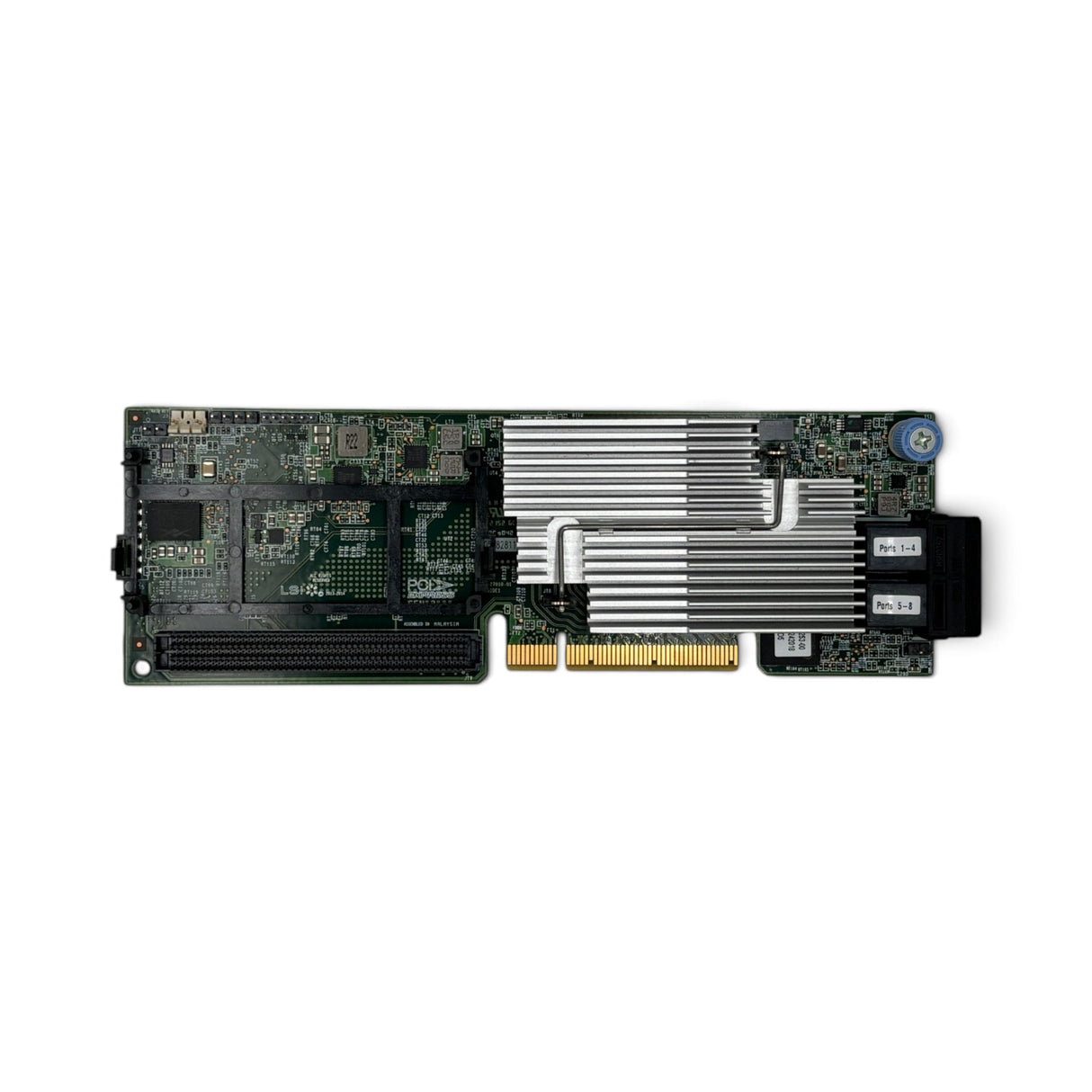 Cisco UCSC-MRAID12G 8-Port 12G SAS RAID Controller, no cache, P/N: 74-12862-01, UCSC-MRAID12G V02