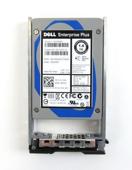 1.6TB SSD 6Gbps SAS MLC Dell Enterprise Plus LB1606R