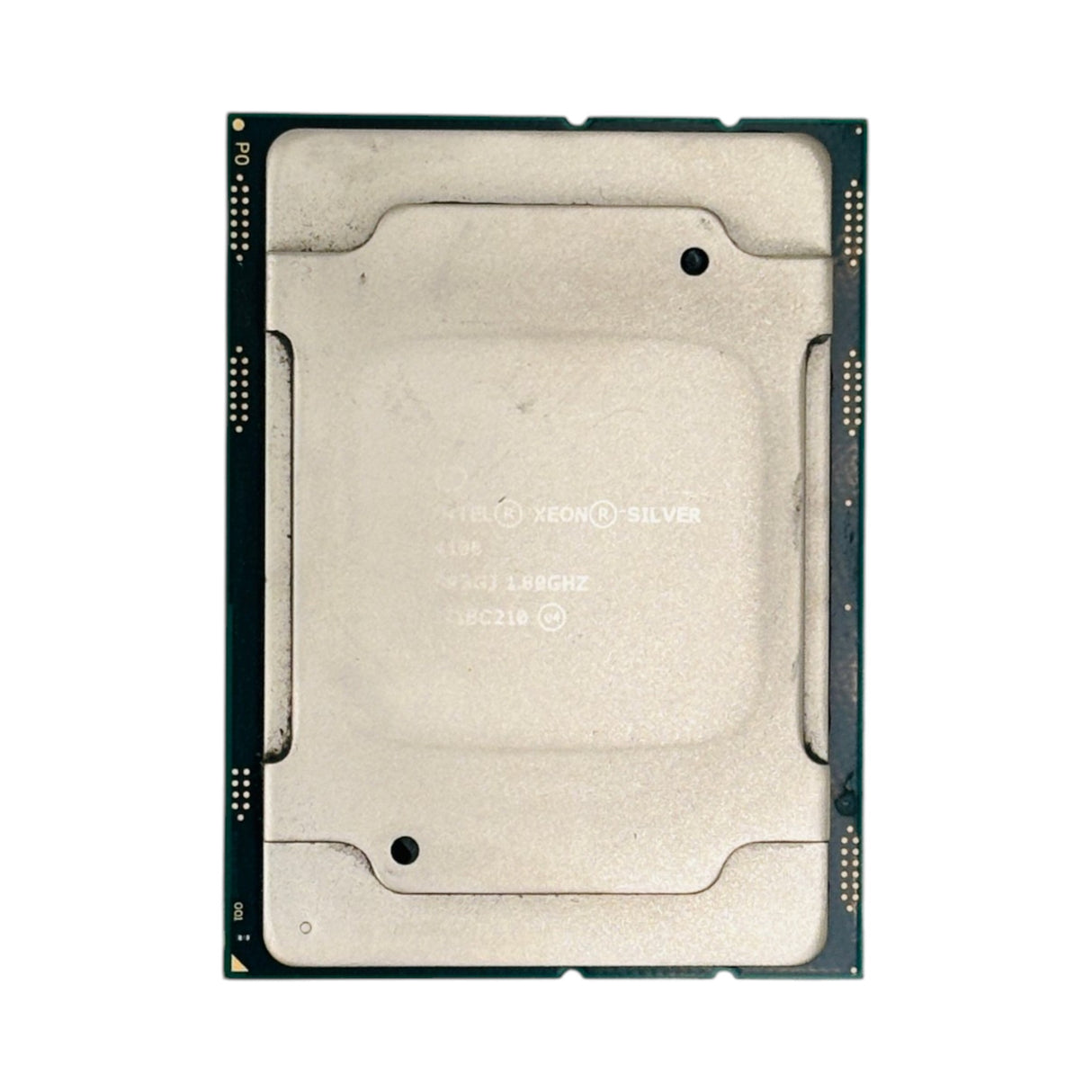 Intel Xeon Silver 4108 - 8 Cores 16 Threads, Base 1.80GHz Turbo 3.00GHz, 85W P/N: SR3GJ