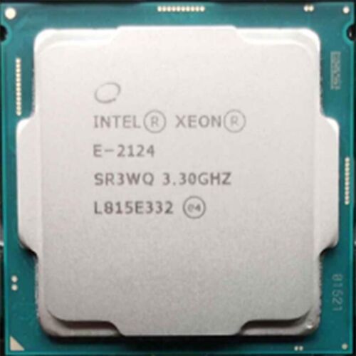 Intel Xeon E-2124 - P/N: SR3WQ