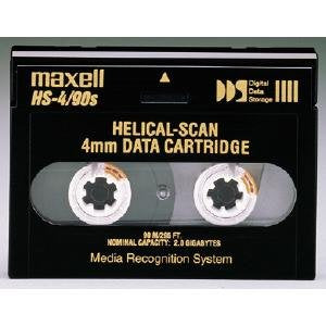 Maxell datatape: DDS 4mm 2GB Data Cartridge 90m P/N: T4902580221706