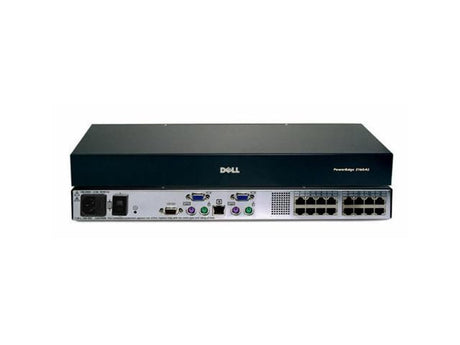 Dell PowerEdge 2160AS 16 Port Digital KVM w/Rails, P/N: D785J