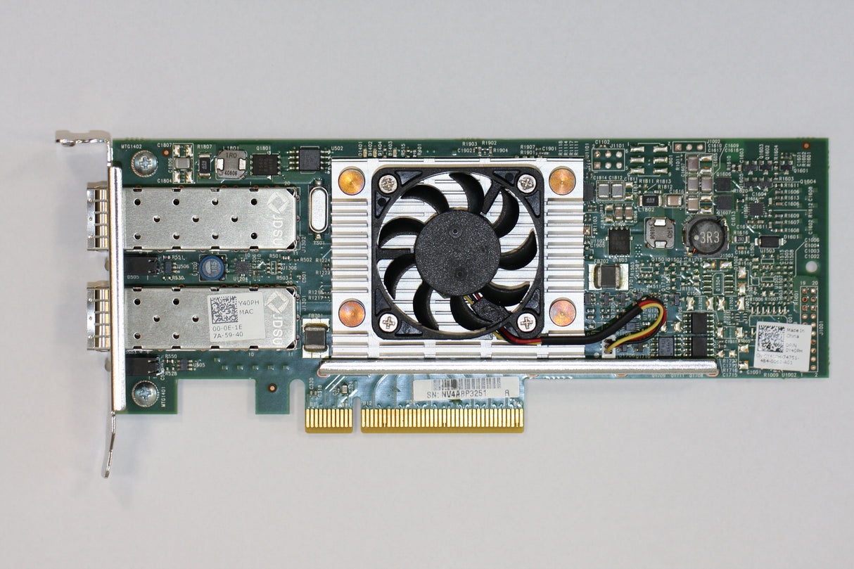 2P, 10Gb/s, PCI-e, SFP+, Broadcom 57810S, LP, DELL P/N: 0Y40PH