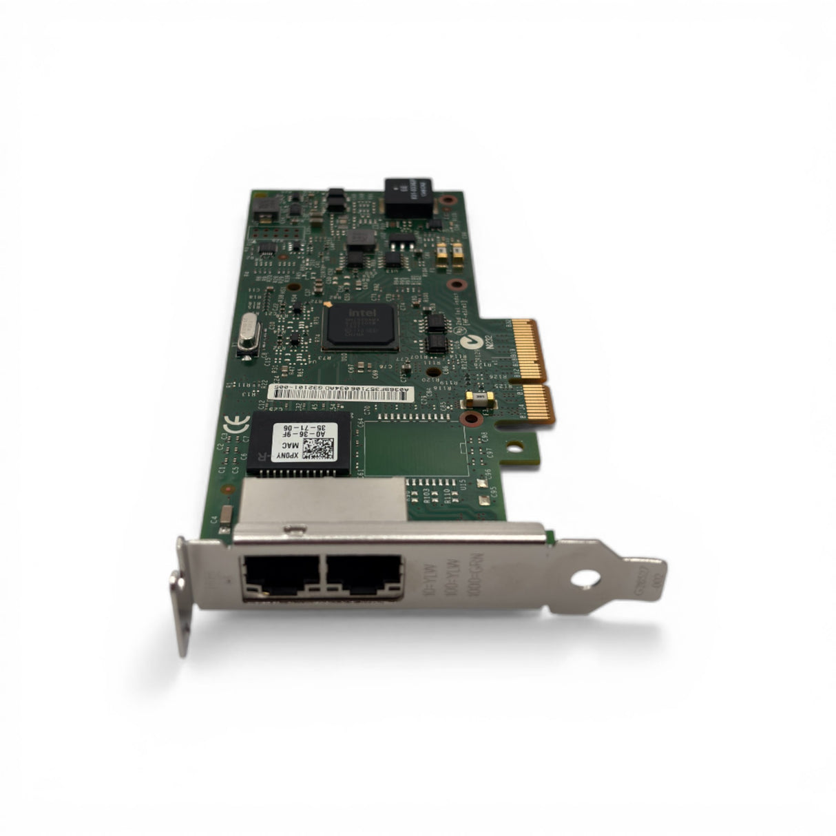 Dell Low Profile Intel i350 2 Port 1Gb/s NIC P/N: XP0NY, 0XP0NY
