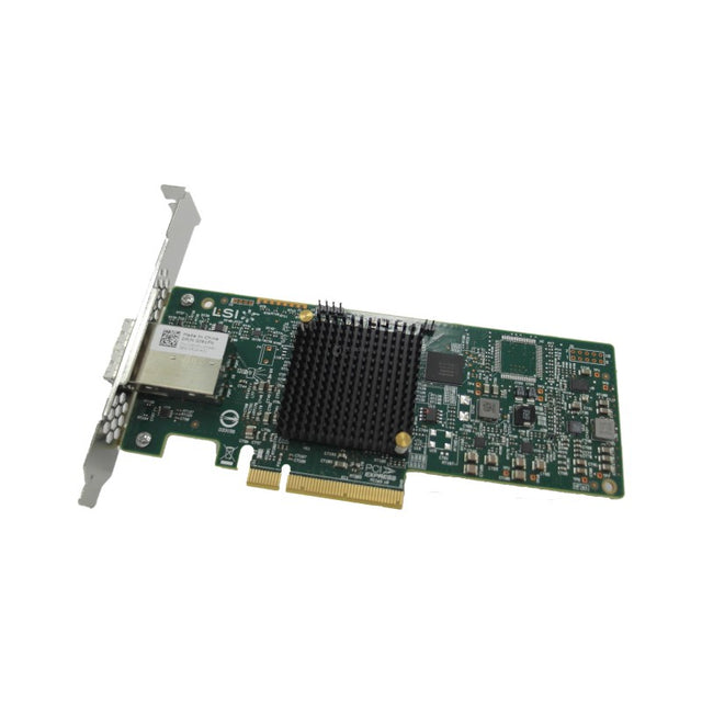 Dell, LSI 9300-8E, 12Gbps, Dual Port, PCI-E, HBA, FP, P/N: J91FN, 0J91FN