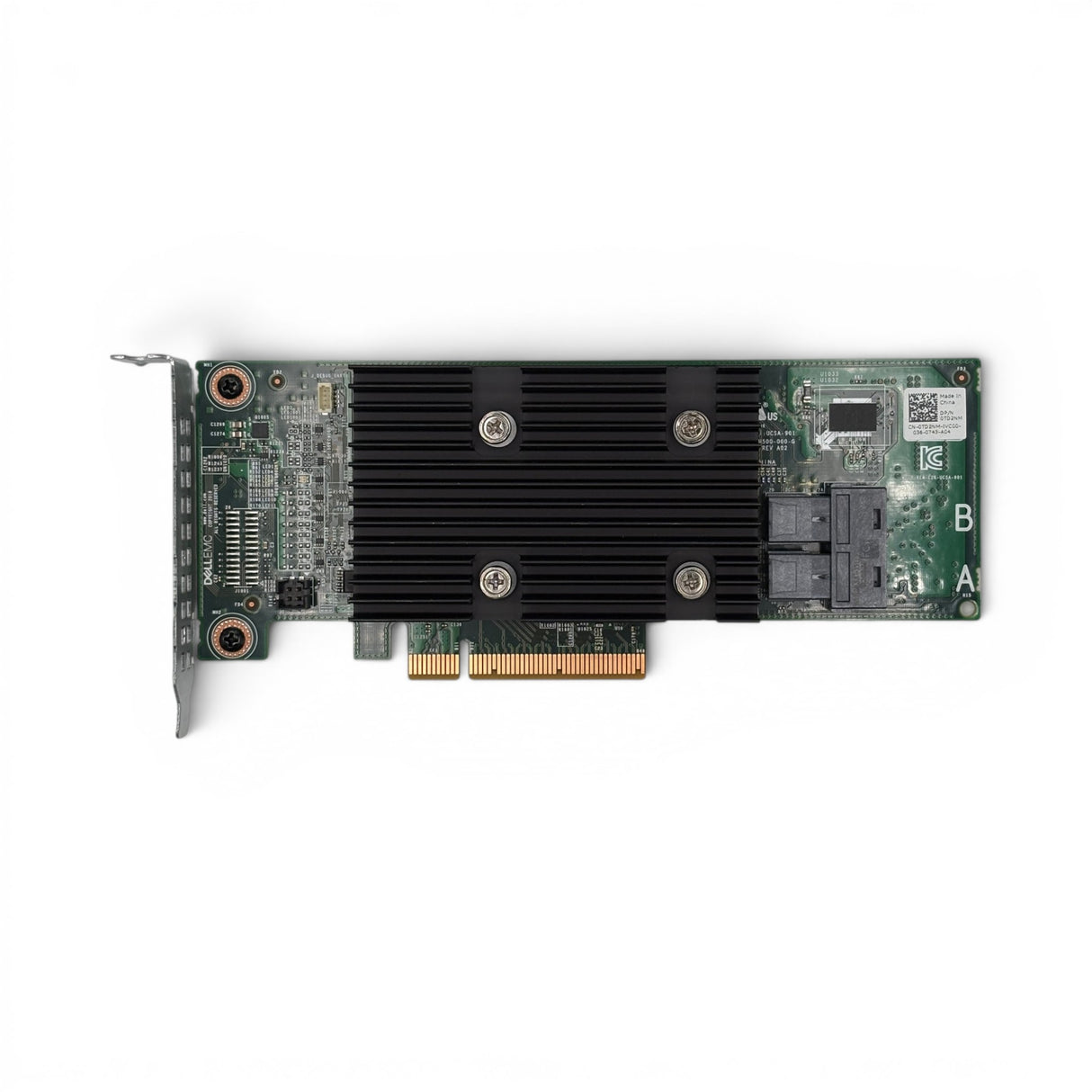Dell PERC H330 12G SAS PCIe Low Profile P/N: 0TD2NM, 075D1H, 04Y5H1