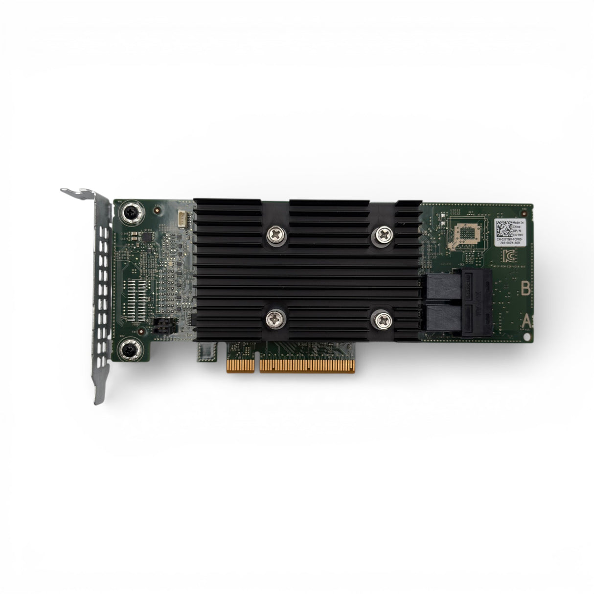 Dell PERC HBA330 PCIe 12G HBA: NON-RAID Low profile P/N: 0J7TNV, J7TNV
