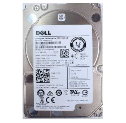 1.2TB 10K SAS 2.5" HDD SED 12G DELL P/N: 0V2KWT