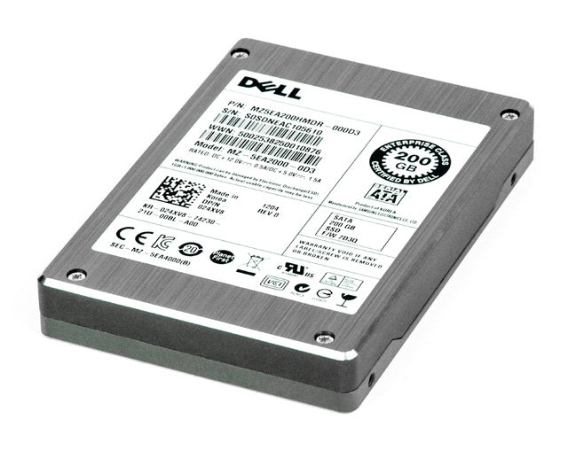 200GB SSD SATA 2.5" 3G DELL P/N: 24XV8 024XV8