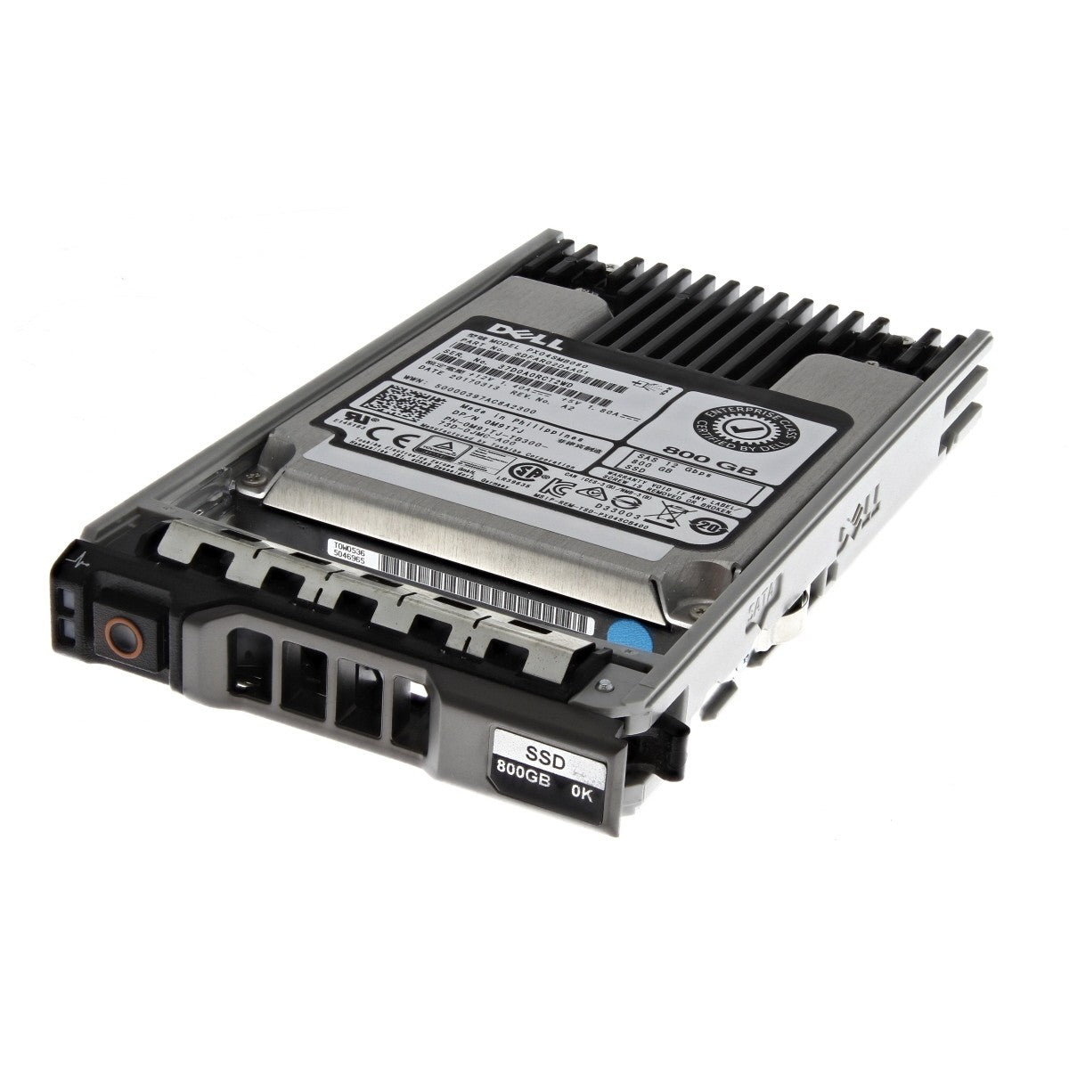 800GB SAS 2.5" SSD Dell 12Gbps MLC 12Gbps 2.5" Drive P/N: 0M91TJ PX04SMB080