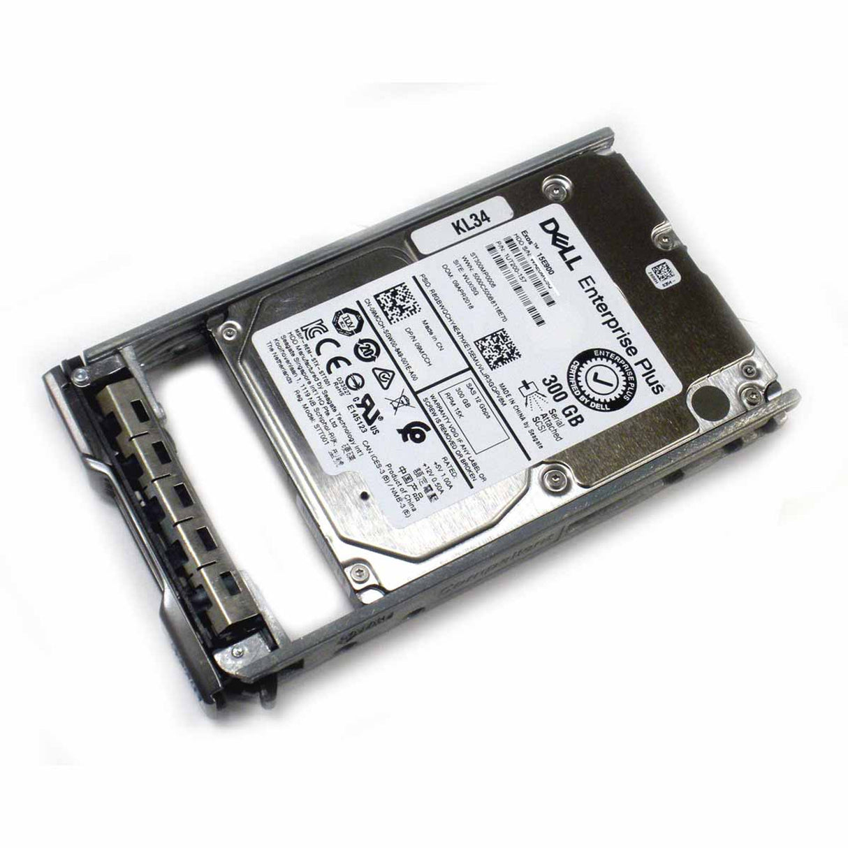 300GB 15K SAS 2.5" HDD 12G DELL ST300MP0006 P/N: 9MCCH,09MCCH 1UT200-157