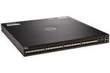 DELL Force10 S4810P-AC 2 x PSU 759-00096-02 RevF 48 Port Managed Ethernet Switch 1