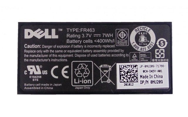 Dell PERC Battery NU209
