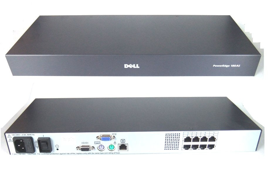 Dell PowerConnect 180AS 8 Port Digital KVM F622J