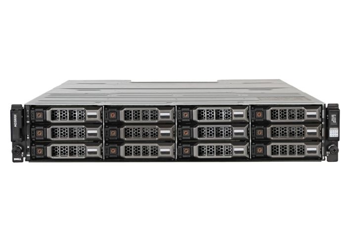 Dell EMC PowerVault MD3800i 12x 3.5" 10Gb ISCSI Array