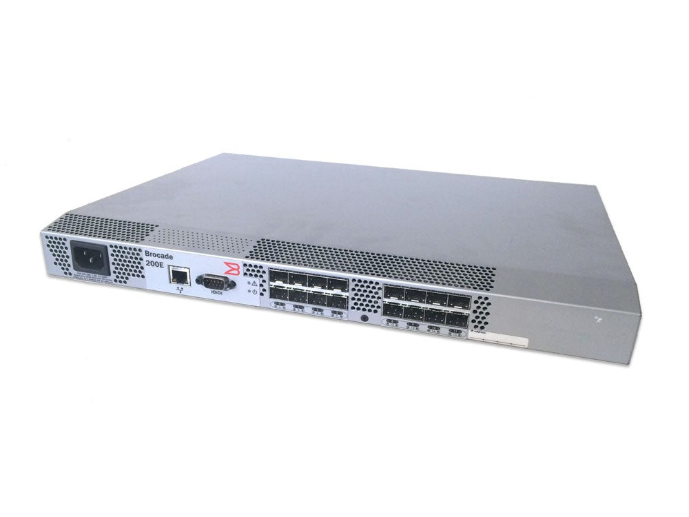 Dell XH196 Brocade SilkWorm 200E 16 Port Fibre Channel Switch