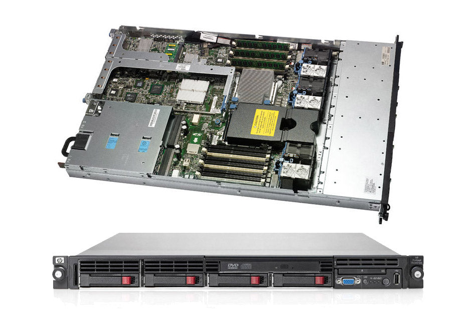 HP ProLiant DL360G7 8x 2.5" - Chassis + Motherboard - Barebone
