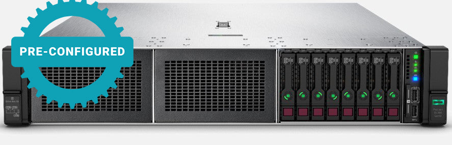 HPE ProLiant DL380 Gen10 8x 2.5" - 2x 20C/40T, 512GB RAM, P408i-a, 2x PSU - Pre-Configured