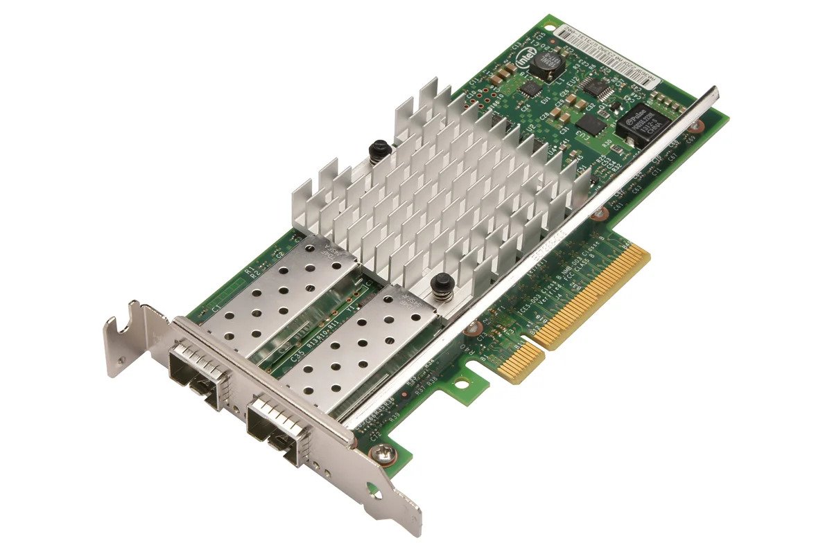 Intel X520-DA2, 10Gb/s, 2 Ports, ETH, PCI-E, CNA, Low Profile, Intel P/N: E10G42BTDA