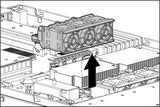 HP DL360G5 / DL365G5 SPS-FAN SYSTEM P/N: A70815 412212-001