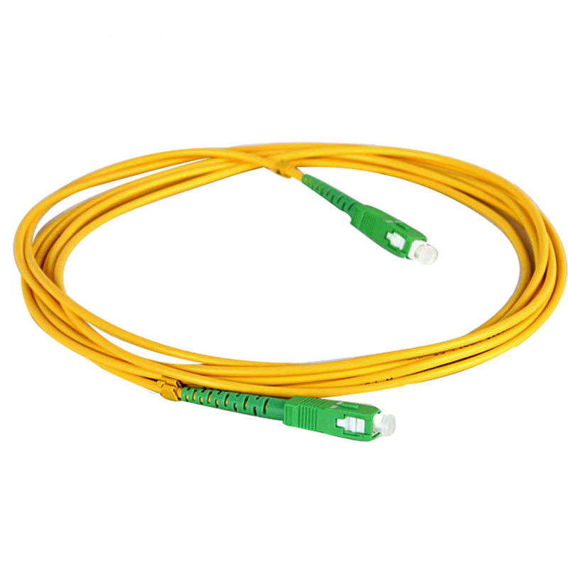 Optronics Fiber Patch Cable SC/SC 9/125, 20m Yellow P/N: SCSC09DYE20