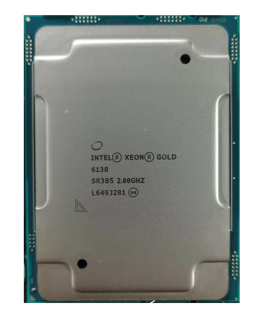 Intel Xeon Gold 6138 - 20-Cores 40-Threads