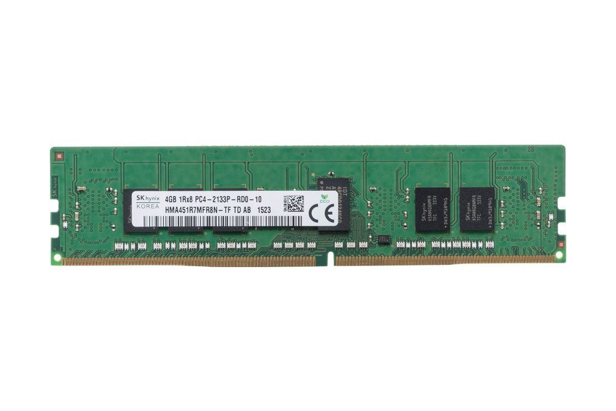 4GB 1Rx8 PC4-2133P Hynix HMA451R7MFR8N-TF HP P/N: 752367-081