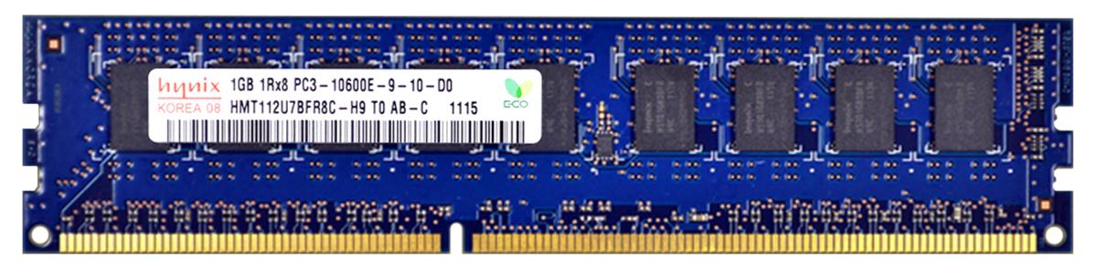 Memory Hynix 1GB 1Rx8 PC3-10600E DDR3-1333 ECC HMT112U7BFR8C-H9