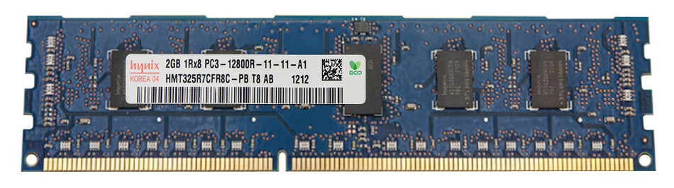 Memory Hynix 2GB 1Rx4 PC3-12800R DDR3-1600 ECC HMT325R7CFR8C