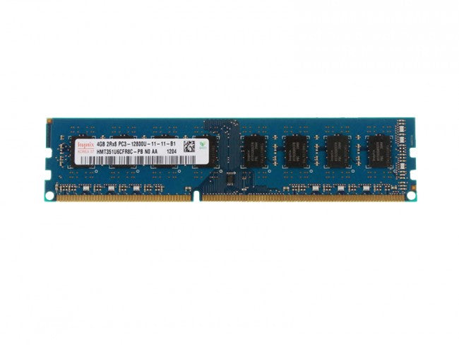 4GB 2Rx8 PC3-12800U DDR3-1600, Hynix[P/N: HMT351U6CFR8C-PB]