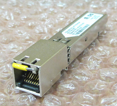 HP 1Gb SFP RJ-45 Module SPS:453156-001, 1000BASE-T