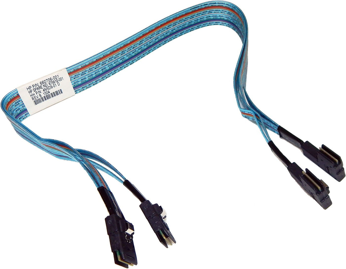 HP 8 & 16-bay SFF Ribbon mini SAS Storage Cable 660706-001