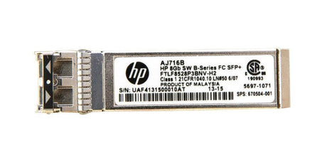 HP 8Gbs SW 850nm AJ716B