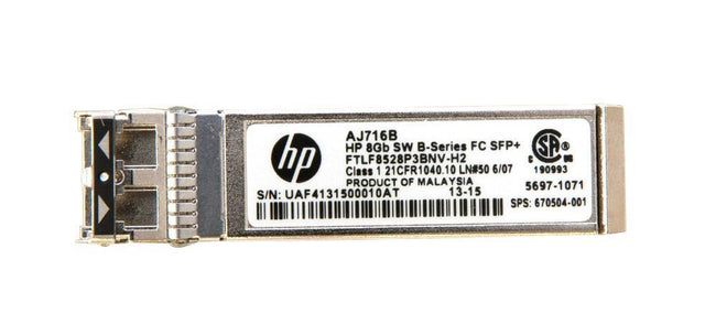 HP 8Gbs SW 850nm AJ716A