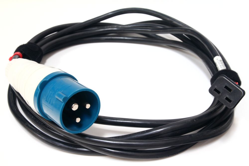 Power Cable IEC309 C19 Male to Female 8120-6897