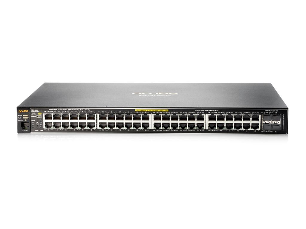 HP Aruba 2530-48G PoE+ Switch 9772a