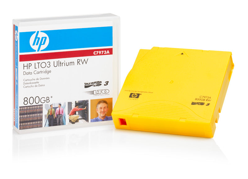 HP LTO-3 Ultrium 3 Data Cartridge WORM 400/800GB P/N: C7973W,