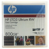 HP LTO-3 Ultrium 3 Data Cartridge WORM 400/800GB P/N: C7973W,