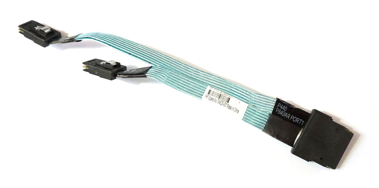 HP Wide to Dual Mini SAS Cable 4”(10cm)/7”(17cm) for DL380 G9 P/N: 781580-001