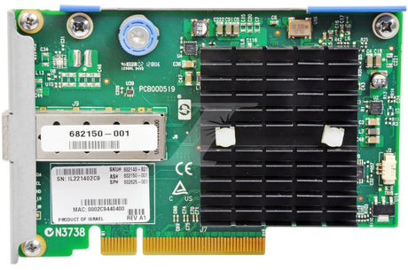 1P, 10Gb/s, FC, PCI-e , ALOM, LP, HP Mellanox SFP+ CX3 ALOM, 682148-B21